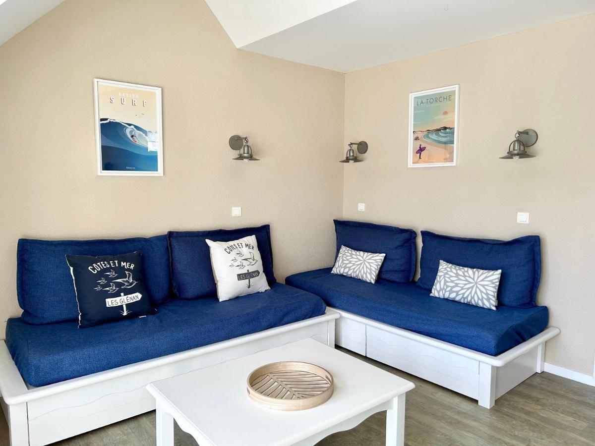 Appartement En Duplex Front De Mer, Cap Coz Fouesnant Exterior foto